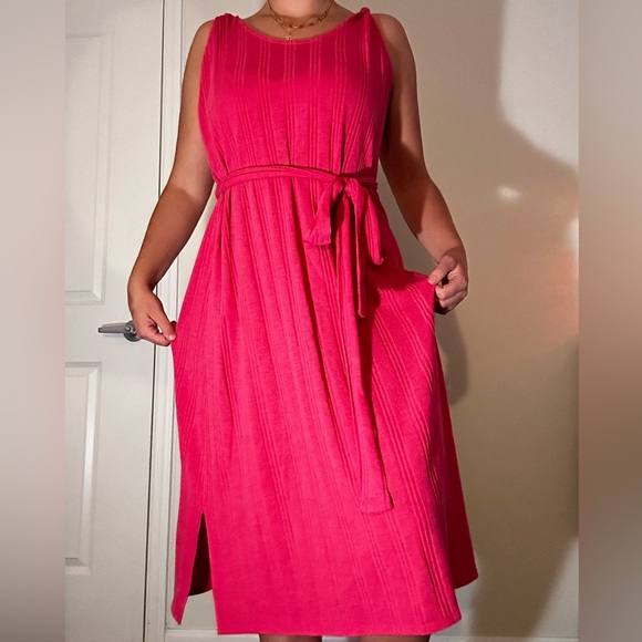 MIDI Lined Dress - Picture 1 of 2